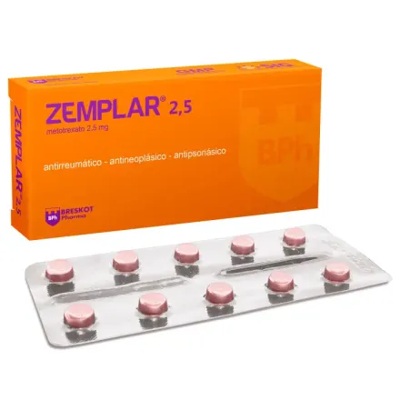 Zemplar 2.5 mg Metotrexato