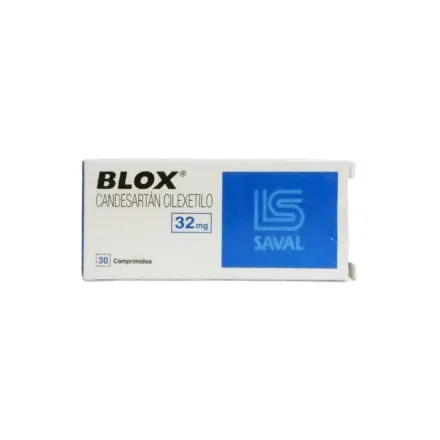 Blox 32 mg Candesartan Cilexetilo