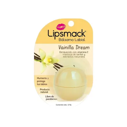 Lipsmack 12,5 g Balsamo Labial Vainilla Dream x 1 Pieza