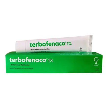 Terbofenaco 1 % Gel Terbol x 30 g Diclofenaco Dietilamina