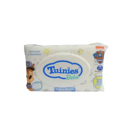 Tuinies Bebe Toallitas Humedas Niño Paw Patrol x Paq (100)