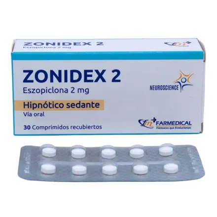 Zonidex 2 mg Eszopiclona