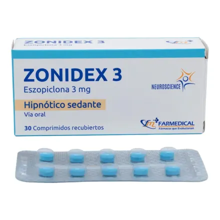 Zonidex 3 mg Eszopiclona