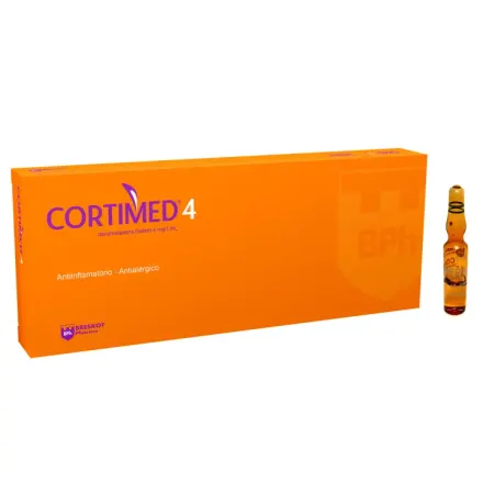 Cortimed 4 Iny Im/Iv/Il Dexametasona