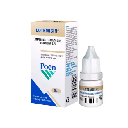 Lotemicin (Ung.oft.) x 5 ml Loteprednol Etabonato / Tobramicina