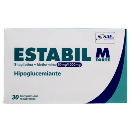 Estabil M Forte 50 / 1000 mg x 30 comp Sitagliptina / Metformina