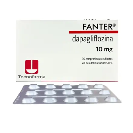 Fanter 10 mg Dapagliflozina