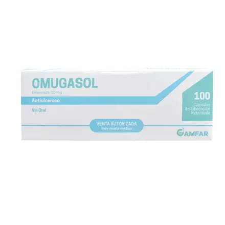 Omugasol 20 mg Omeprazol
