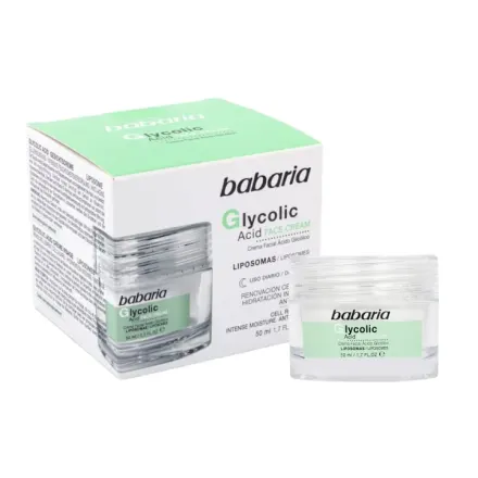 Babaria Acido Glicolico Crema Facial x 50 ml