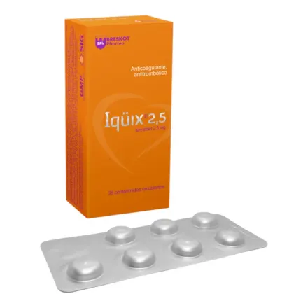 Iquix 2.5 mg Apixaban
