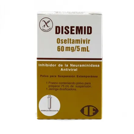 Disemid 60 mg / 5 ml Suspension x 75 ml Oseltamivir