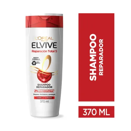 Elvive Shampoo Reparacion Total 5 x 370 ml