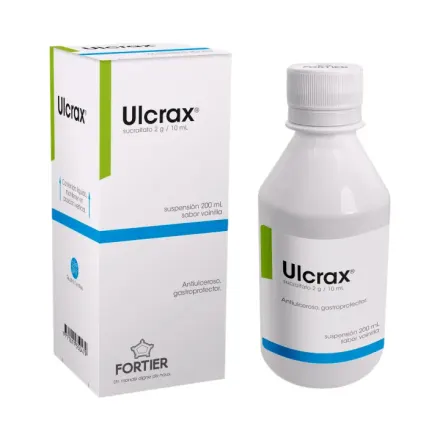 Ulcrax Suspension x 200 ml Sucralfato