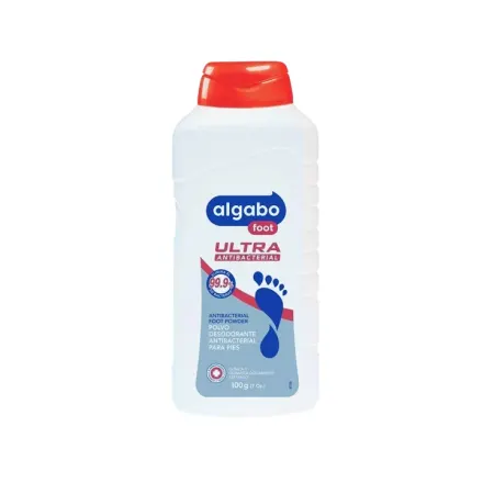 Algabo Foot Talco Antibacterial Para Pies x 100 g