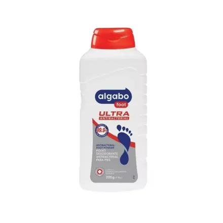 Algabo Foot Talco Antibacterial Para Pies x 200 g