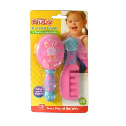 Nuby Set De Cepillo Y Peine Lc744 x 1 Pack