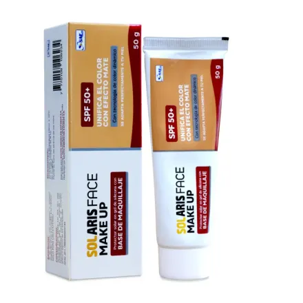 Solaris Face Make Up Fps 50 + x 50 g Protector Solar Con Base De Maquillaje