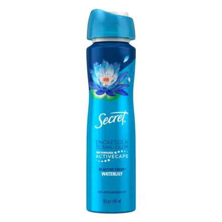 Secret Waterlily Antitranspirante Aerosol x 150 ml
