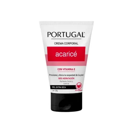 Portugal Crema Acarice Piel Extra Seca Frasco x 100 g