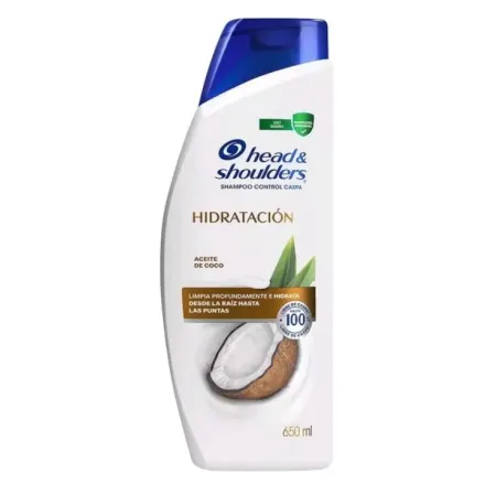 Head And Shoulders Shampoo Hidratacion Coco x 650 ml