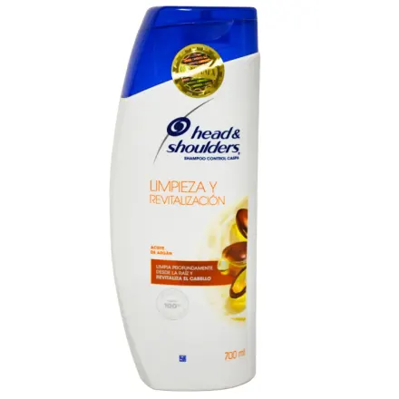 Head And Shoulders Shampoo Limpieza Y Revitalizacion x 700 ml