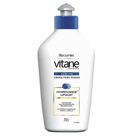 Recamier Vitane Crema Para Peinar Restauracion x 300 g