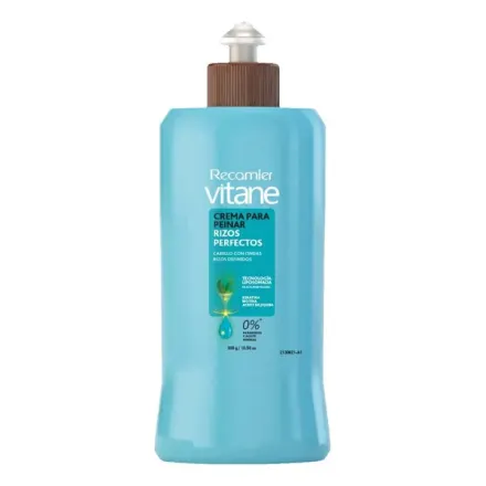 Recamier Vitane Crema Para Peinar Rizos Perfectos x 300 g