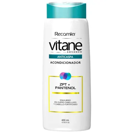Recamier Vitane Acondicionador Anticaspa x 400 ml