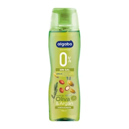 Algabo Shampoo Sin Sal Oliva Y Argan x 750 ml