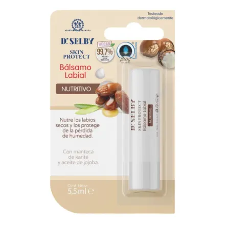 Dr Selby Protector Labial Nutritivo Blanco x 1 Pieza (5.5 ml)