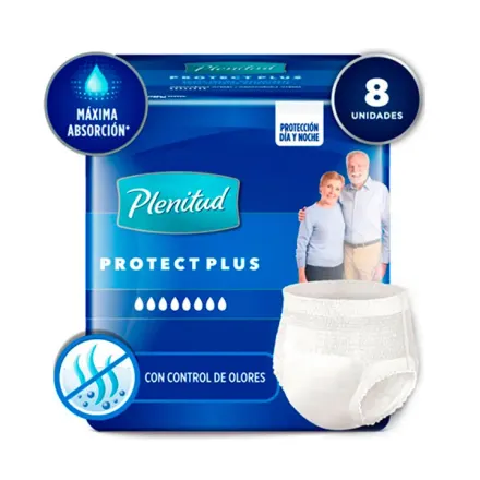 Plenitud Plus Pants Clasico Talla P / M Pañales Tipo Calzon x Bolsa (8)