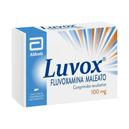 Luvox 100 mg Fluvoxamina Maleato