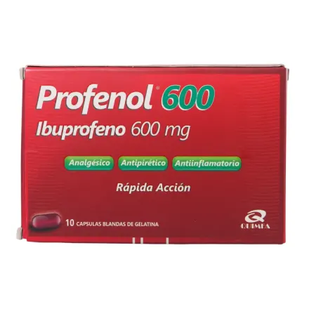 Profenol 600 mg Ibuprofeno