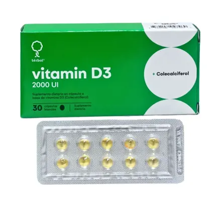 Vitamina D3 2000 ui Terbonova