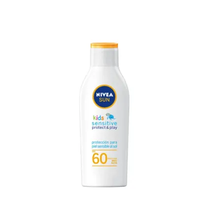 Nivea Sun Protector Solar Kids Sensitive Fps 60 x 125 ml