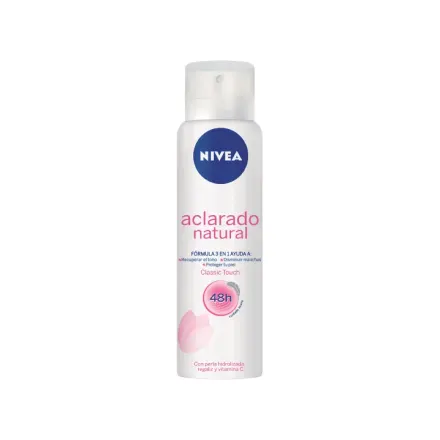 Nivea Aclarado Natural Classic Touch Aerosol x 150 ml