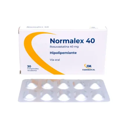 Normalex 40 mg Rosuvastatina