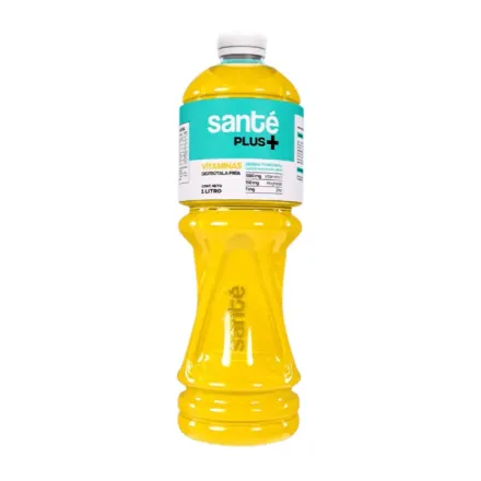 Sante Plus + Bebida Analcoholica Sabor Naranja Limon x 1 L