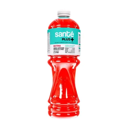 Sante Plus + Sup. Alimenticio Sabor Fresa Limon Biotina x 1 L