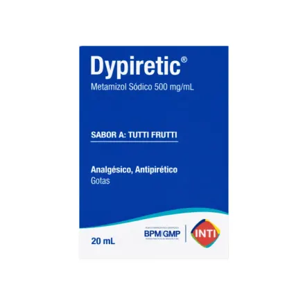 Dypiretic 500 mg / ml x 20 ml Metamizol Sodico