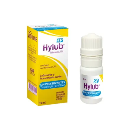 Hylub Sp 0,15% (Sol.oft.) x 10 ml Hialuronato