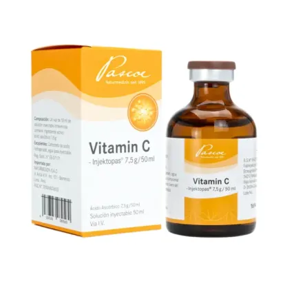 Vitamina C Injektopas 7,5 g / 50 ml Iny Iv Pascoe GOI x 1 Vial