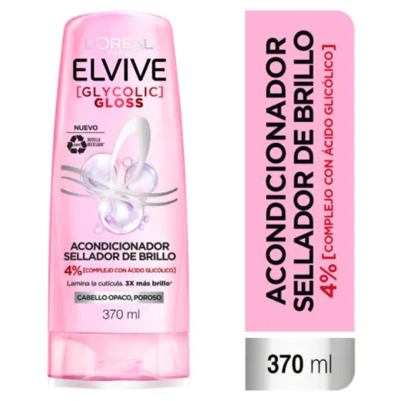 Elvive Acondicionador Glycolic Gloss x 370 ml