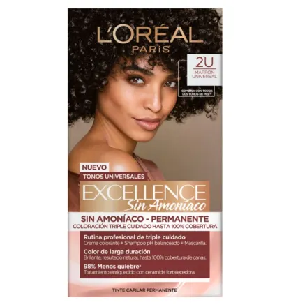 Loreal Paris Excellence Tinte Capilar 2u Marron Universal x 1 Kit