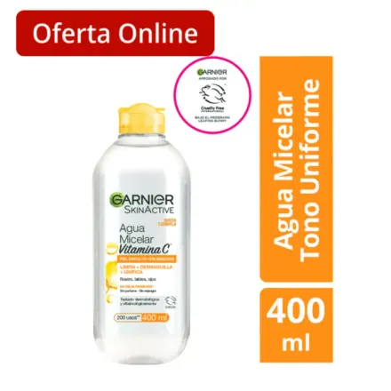Garnier Agua Micelar Vitamina C x 400 ml