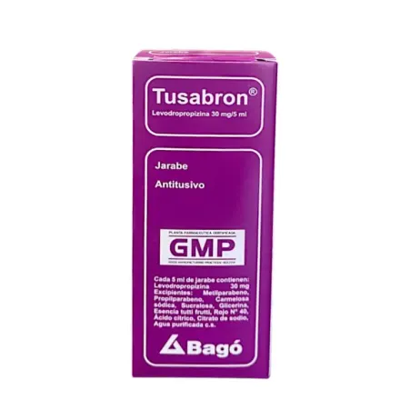 Tusabron 30 mg / 5 ml Jarabe x 100 ml Levodropropizina