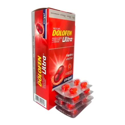 Dolofen Ultra Unigel Acetaminofen / Ibuprofeno / Cafeina
