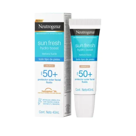 Neutrogena Sun Fresh Color 2.0 Protector Solar Facial Fps 50 x 40 ml