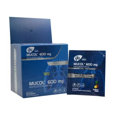 Mucol 600 mg Acetilcisteina