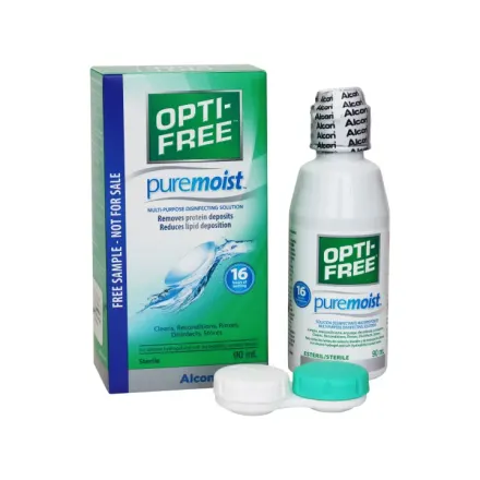 Opti Free Puremoist x 90 ml Liquido Para Lentes De Contacto